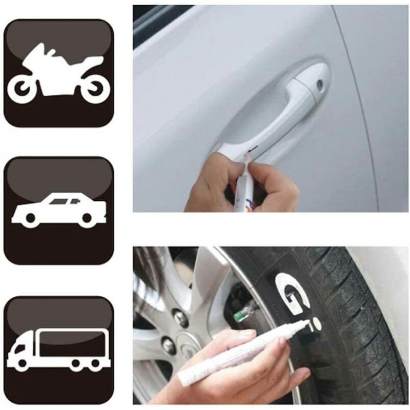 Kmt Style Pennarello ritocco auto vernice 3PZ per carrozzeria profe...