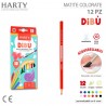 Harty Matite colorate Acquerellabili formato da 12/24 Colori misti ...