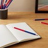 Harty Matita bicolore Rosso Blu colorata 2 colori fine 24 PZ scuola...