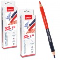 Matita bicolore Rosso Blu colorata 2 colori Maxi 24 PZ scuola ufficio mina 5 mm