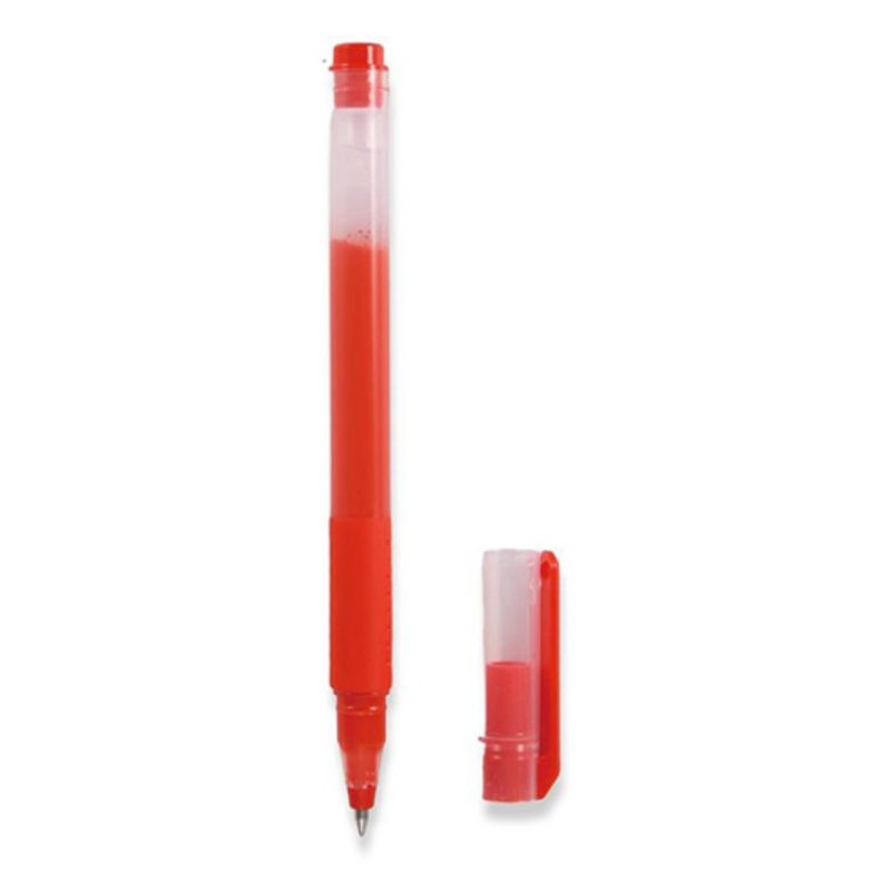 Harty 12 Penne a sfera Gel Penna a Inchiostro Sfera 0.5 mm fine ros...