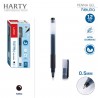 Harty 12 Penne a sfera Gel Penna a Inchiostro Sfera 0.5 mm fine ros...