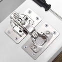 Kit 20 PZ piastra di riparazione 9x5cm cerniere di armadio pensili cucina bagno