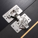 Kit 20 PZ piastra di riparazione 9x5cm cerniere di armadio pensili cucina bagno