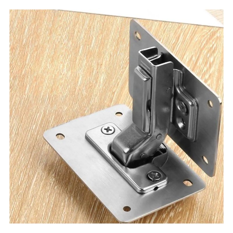 WeHome Kit 20 PZ piastra di riparazione 9x5cm cerniere di armadio p...