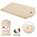 Tagliere rettangolare in legno di Faggio salumi formaggi vassoio varie misure