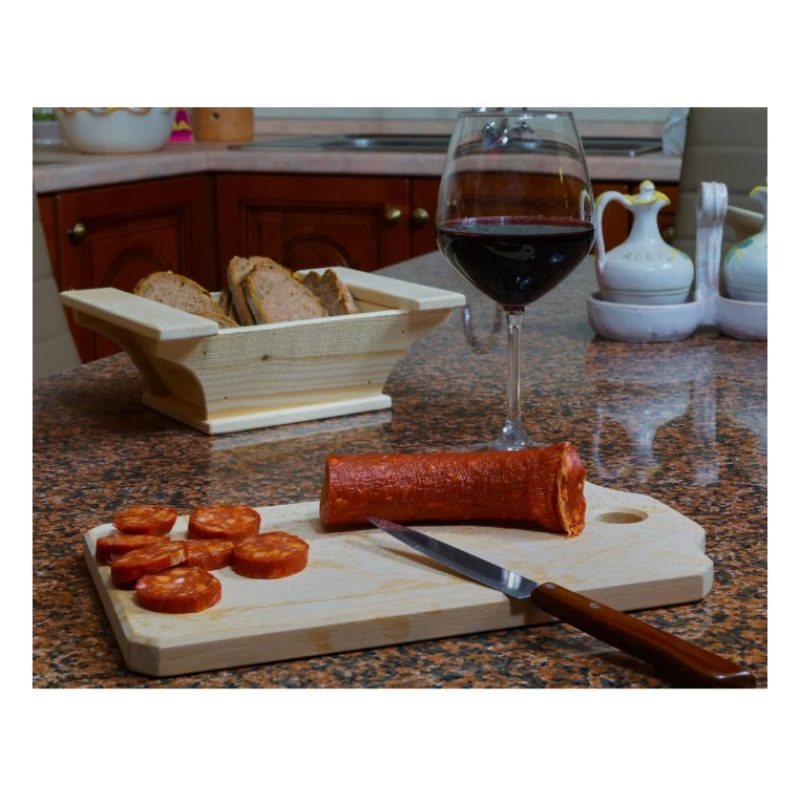 WeHome Tagliere rettangolare in legno di Faggio salumi formaggi vas...