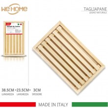 Tagliere rettangolare in legno di Faggio salumi formaggi vassoio varie misure