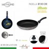 WeHome Padella bassa antiaderente 18 20 22 24 26 28 30 cm in allumi...