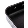 WeHome Teglia per pizza forno rettangolare antiaderente in allumini...