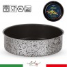 WeHome Teglia da forno tonda antiaderente in alluminio tortiera da ...