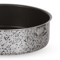 Teglia da forno tonda antiaderente in alluminio tortiera da 32 cm stampo dolci