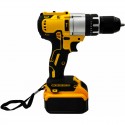 Trapano Avvitatore a Batteria Percussione Brushless 1200W 13mm Mandrino Metallo + guanti omaggio