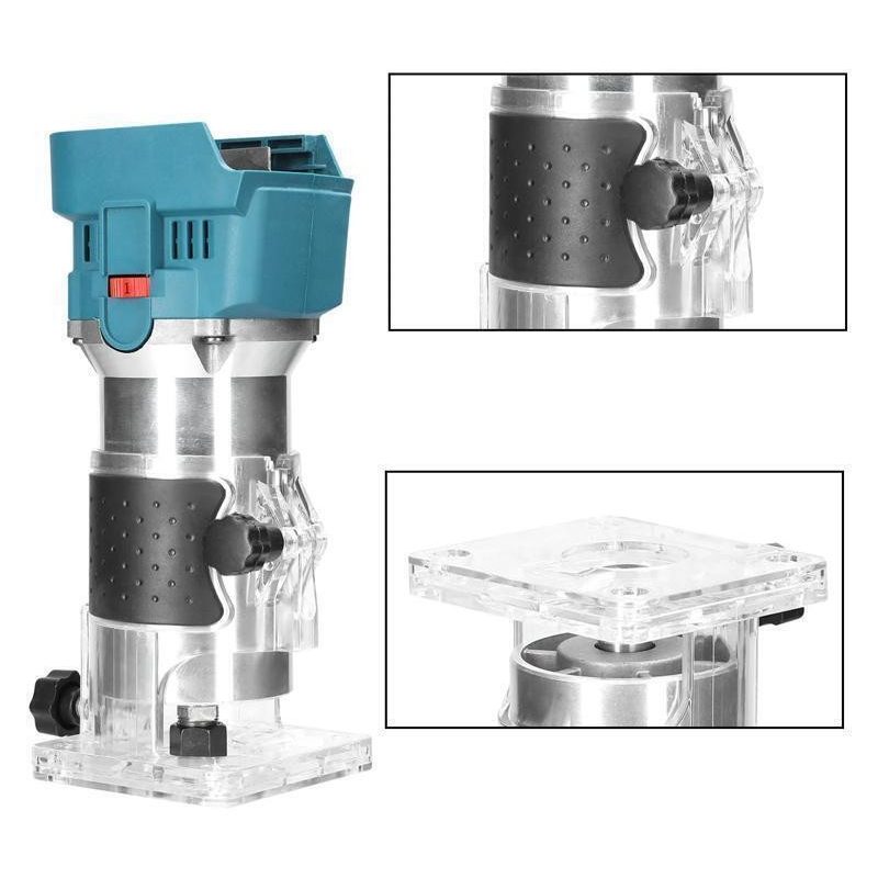 Hongu Fresatrice Verticale a Batteria 800W Rifilatore Fresa per Leg...