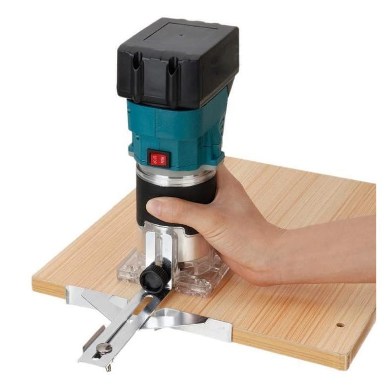 Hongu Fresatrice Verticale a Batteria 800W Rifilatore Fresa per Leg...