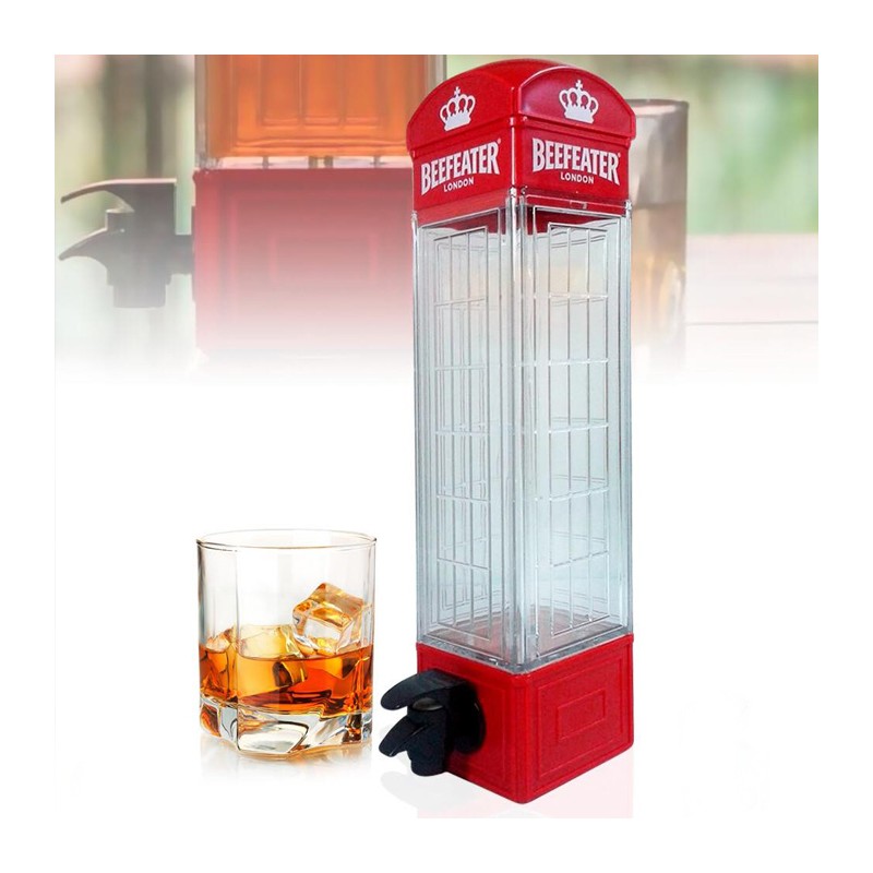Spillatore dispenser erogatore birra vino acqua colonna cabina telefonica pub 1L