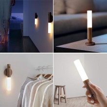 Applique led da interno con sensore a parete ricaricabile portatile luce notte