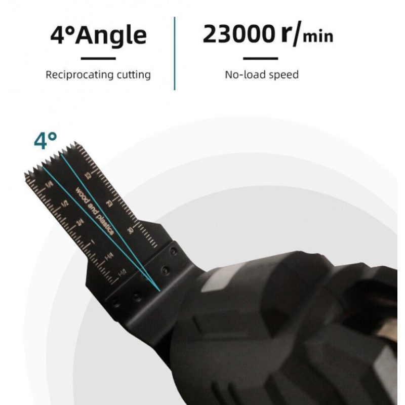 Hongu Utensile multifunzione a doppia batteria oscillante portatile...
