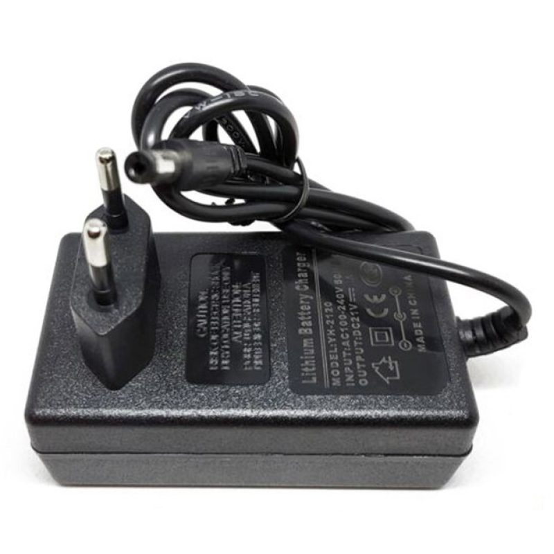 Hongu Elettronics Alimentatore 21V 1A AC 100-240v DC per Litio-Ion ...
