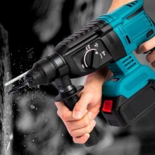 Mini Flex Smerigliatrice A Doppia Batteria Batterie Litio 12V 13500RPM Frullino + Guanti in Omaggio