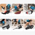 Utensile Multifunzione 7 in 1 Trapano Seghetto Sega levigatrice avvitatore 750W + Guanti in Omaggio