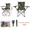 Kmt Style Sedia da campeggio, poltrona con schienale e braccioli, p...