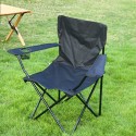 Sedia Pieghevole Campeggio Giardino Picnic Portatile con braccioli portabevande