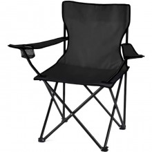 Sedia Pieghevole Campeggio Giardino Picnic Portatile con braccioli portabevande