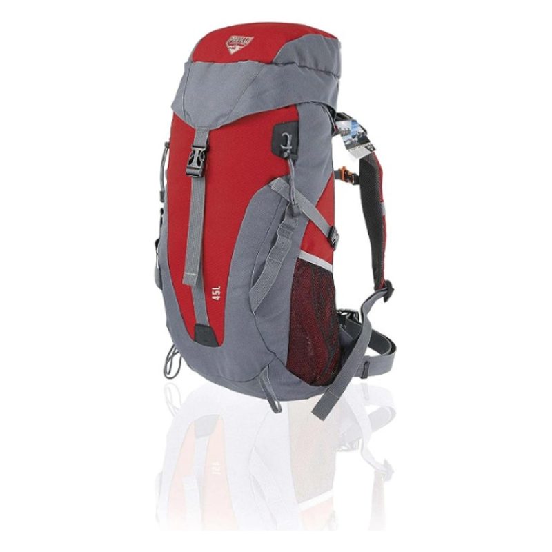 Bestway Bestway Dura Trek, Zaino Unisex-Adulto Rosso 45 L trekking ...