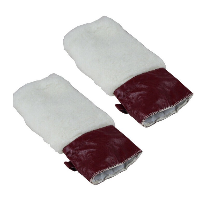 Guanto per lavaggio auto impermeabile 2PZ spugna moto camion elimina sporco