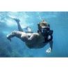 Bestway Set Maschera + Boccaglio + pinne 37,5/41 da Sub Snorkeling ...