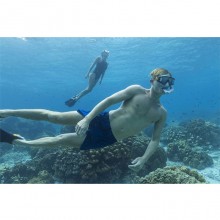 Set Maschera + Boccaglio + pinne 41/46 da Sub Snorkeling immersione Bestway