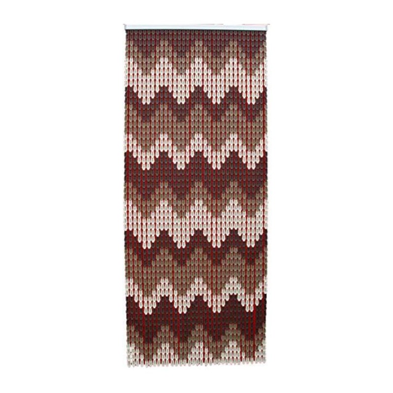 Tenda a Piastrine Fili PVC 100x220 / 120x230 cm Moschiera per Porte e Finestre