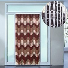 Tenda a Piastrine Fili PVC 100x220 / 120x230 cm Moschiera per Porte e Finestre
