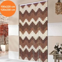 Tenda a Piastrine Fili PVC 100x220 / 120x230 cm Moschiera per Porte e Finestre