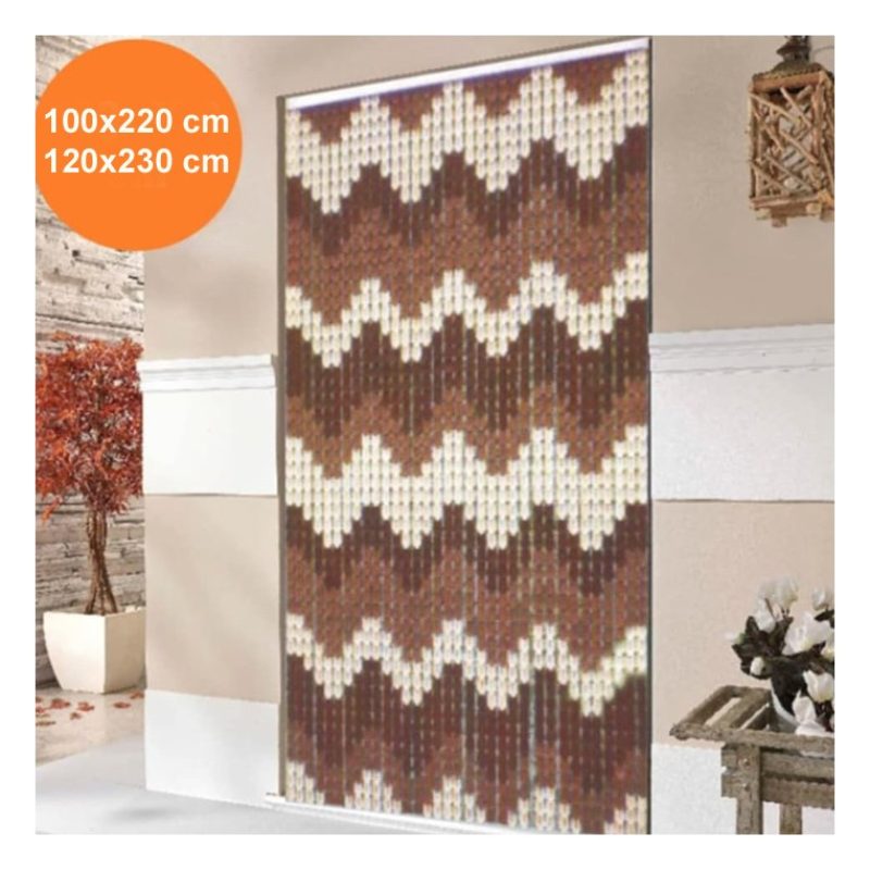 Pratiko Life Tenda a Piastrine Fili PVC 100x220 / 120x230 cm Moschi...