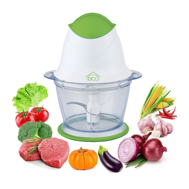 Dcg Minitritatutto elettrico da cucina 300 W mini trita tutto Mz 1225 tritatutto