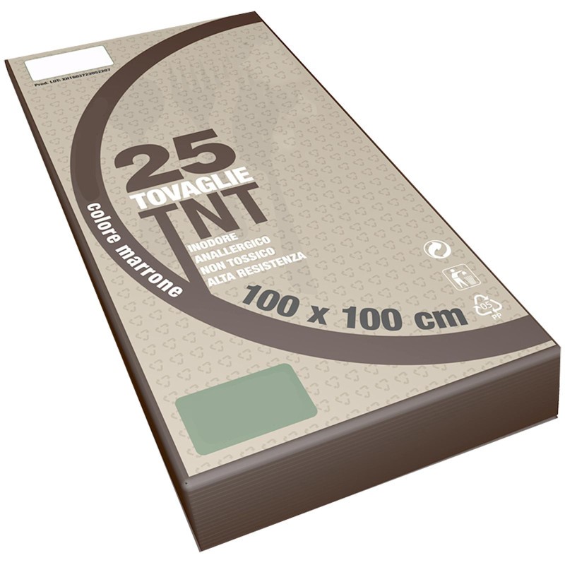 Bio Packaging 100x100 Tovaglie colorate in tnt Tessuto non tessuto ...