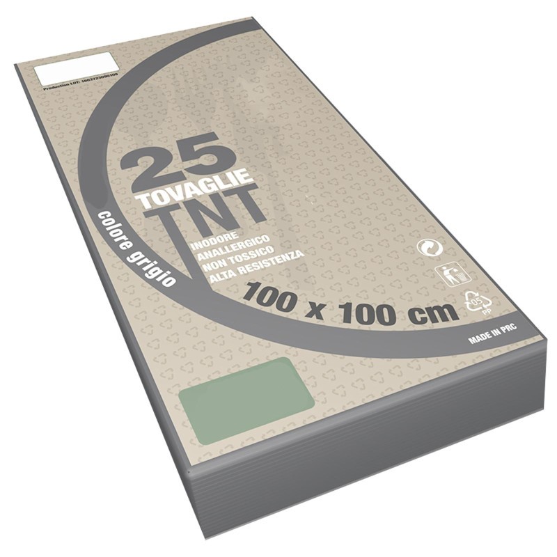 Bio Packaging 100x100 Tovaglie colorate in tnt Tessuto non tessuto ...