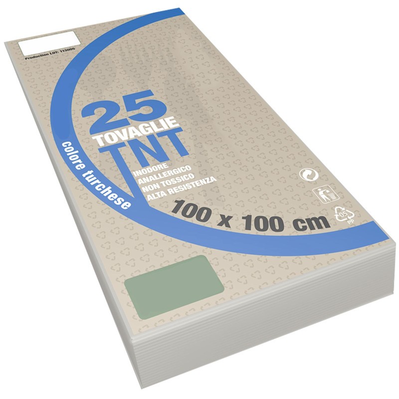 Bio Packaging 100x100 Tovaglie colorate in tnt Tessuto non tessuto ...
