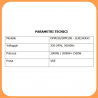 dpm Piastra Ad induzione 2000W da 80 a 270 C° piano cottura fornell...