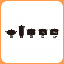 Piastra Ad induzione 2000W da 80 a 270 C° piano cottura fornello cucina timer