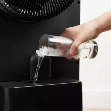Ventilatore con nebulizzatore professionale spray acqua umidificatore timer 48W
