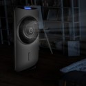 Ventilatore con nebulizzatore professionale spray acqua umidificatore timer 48W