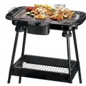 Barbecue Elettrico BBQ Supporto Griglia Elettrica Bistecchiera 2000W 38x22 Cm