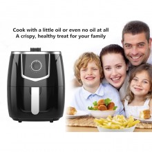 Friggitrice elettrica ad aria calda senza olio da 1300W 5,5 litri Air Fryer