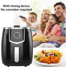 Friggitrice elettrica ad aria calda senza olio da 1300W 5,5 litri Air Fryer