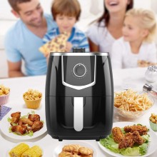 Friggitrice elettrica ad aria calda senza olio da 1300W 5,5 litri Air Fryer