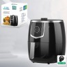 Hongu Friggitrice elettrica ad aria calda senza olio da 1300W 5,5 l...