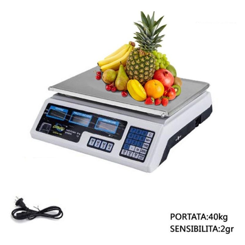 Driwei Bilancia Elettronica Professionale Digitale Da Banco Portata...